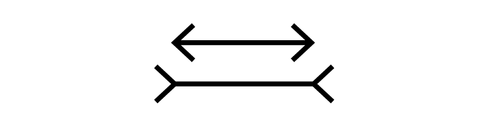 Fig.1- the Muller Lyer illusion, both lines connecting the arrows are equal lengths. Yet, as Segal revealed individuals may perceive them differently depending on the environment they were raised in.