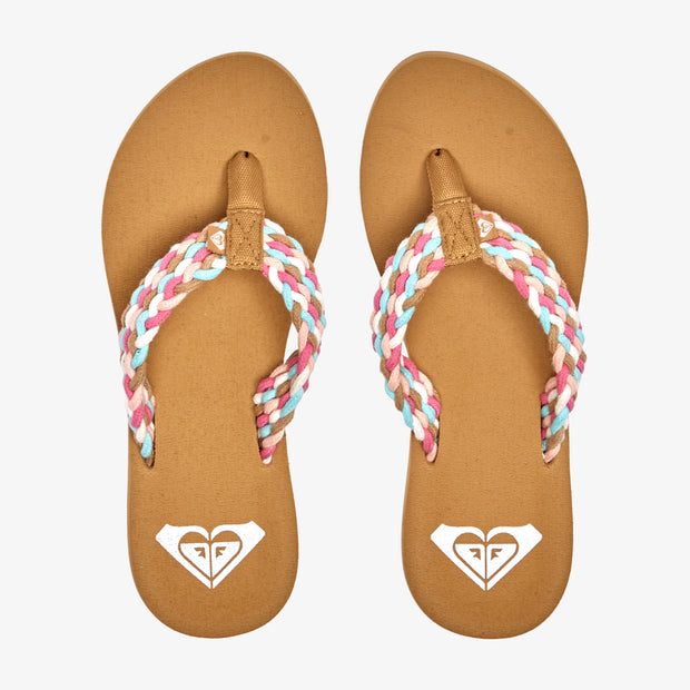 Roxy Slippy Sandals - Tan – Surf the Greats