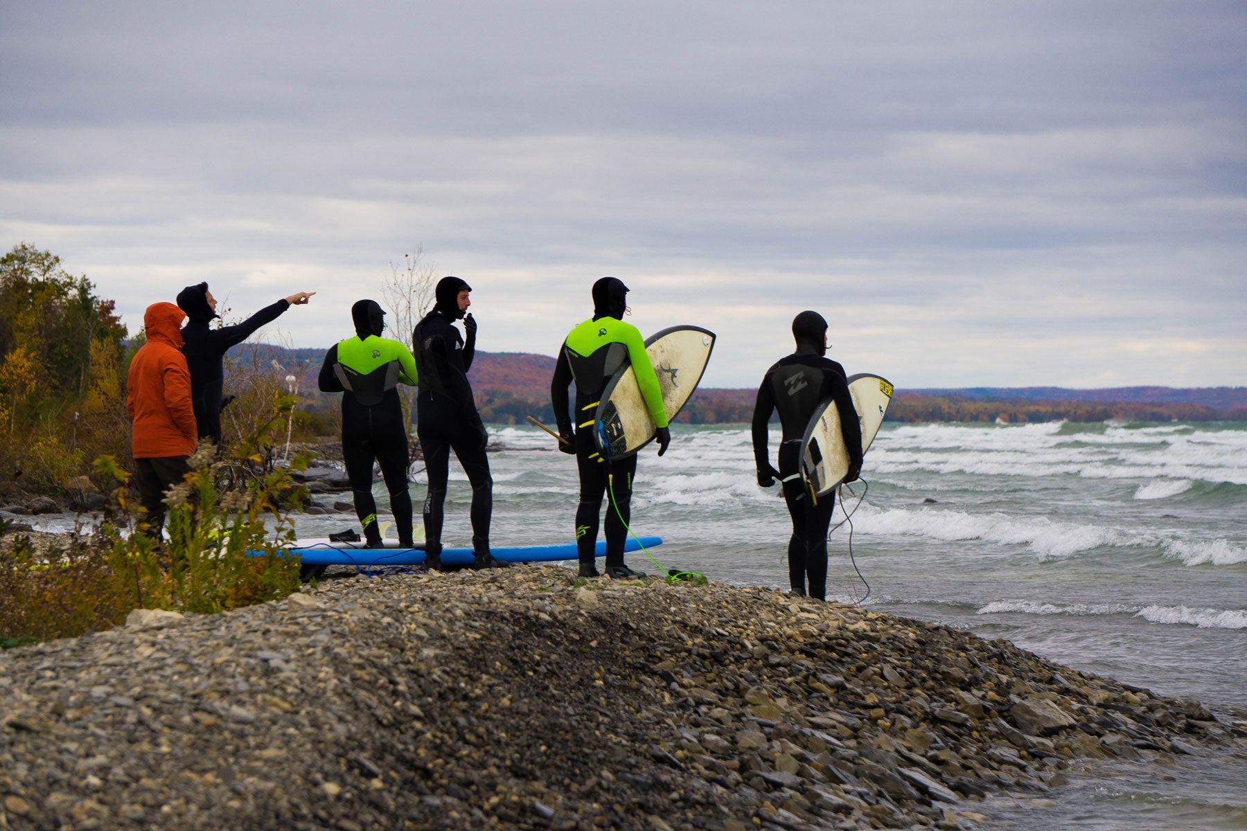 Surf on the Great Lakes by Nat Kuleba
