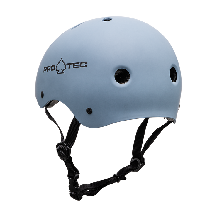 light blue skate helmet