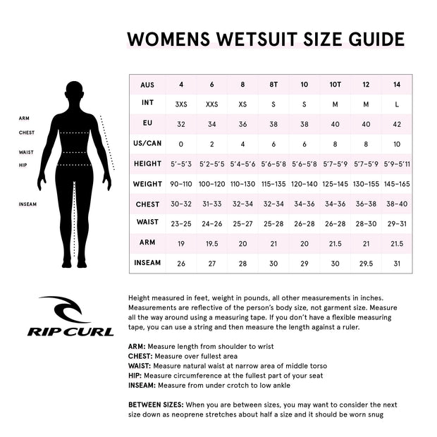 Women's Dawn Patrol 4/3mm Back Zip Wetsuit Black - KSF