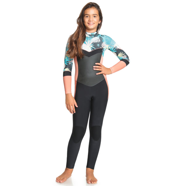 Roxy Girl's 8-16 4/3mm Syncro Back Zip Wetsuit – Surf the Greats