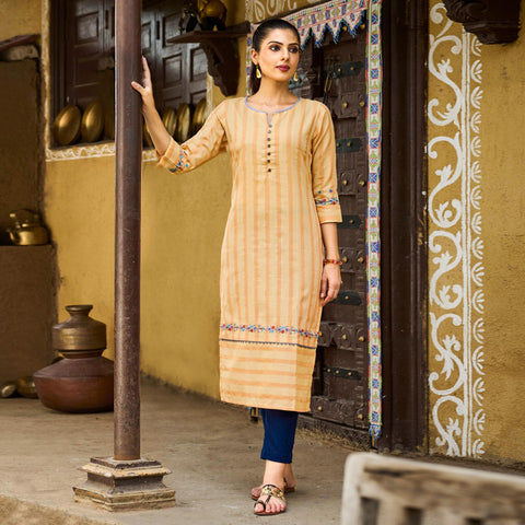 GAUTI DESIGNER COTTON KURTI FOR WOMENS WEAR