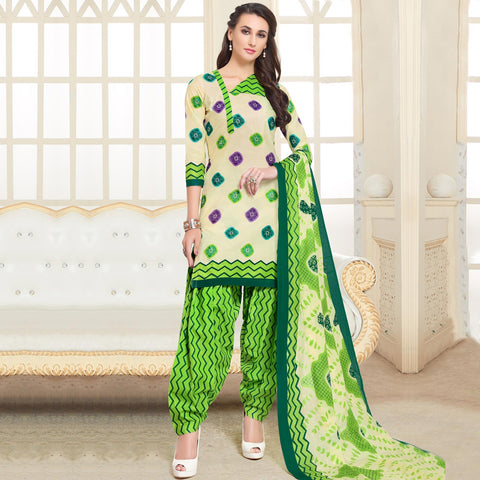 Off White Sequins With Floral Embroidered Georgette Pakistani Suit