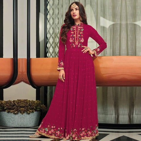 S F Kanjari Fancy Silk Gown at Rs 999 in Surat | ID: 20431399248