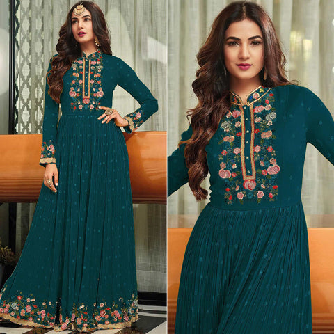 Embroidered Party Wear Ladies Designer Palazzo Dress, 18-35 at Rs 1250 in  Surat