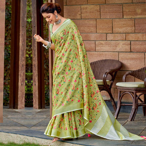 Buy Peachmode Printed Bhagalpuri Georgette Multicolor Sarees Online @ Best  Price In India | Flipkart.com