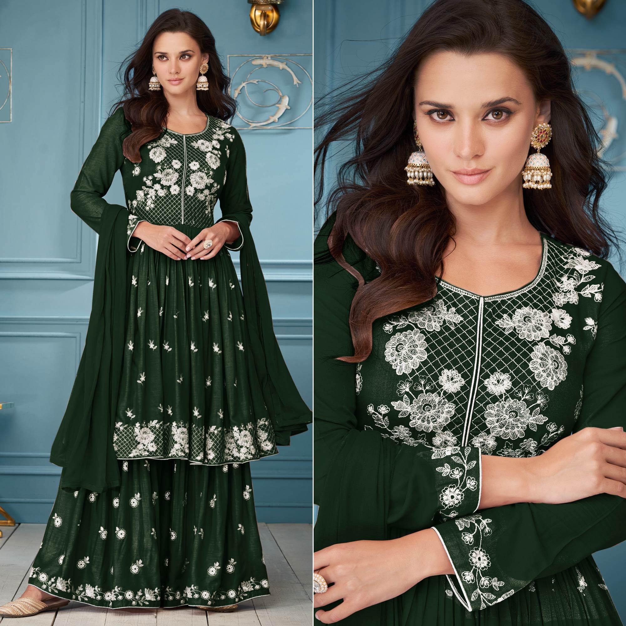 Plazo Dress Buy Latest Designer Palazzo Salwar Suit Online Kreeva