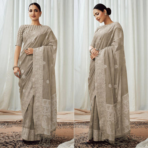 Lucknowi Chikankari Sarees| Chikan Sarees | Mukaish Sarees Buy now |  Dress365days