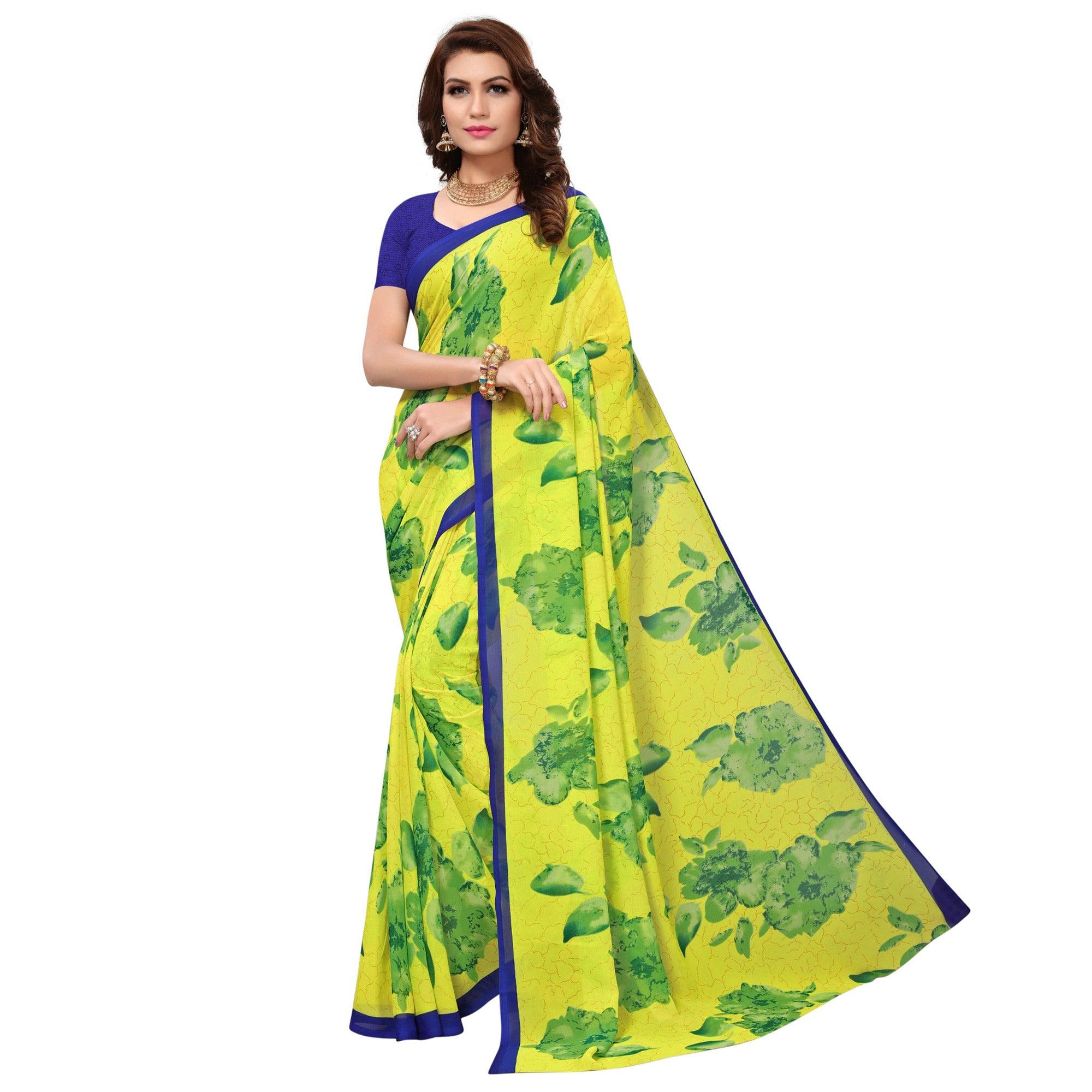 Buy Blue Sarees for Women by V Tex Sarees Online | Ajio.com