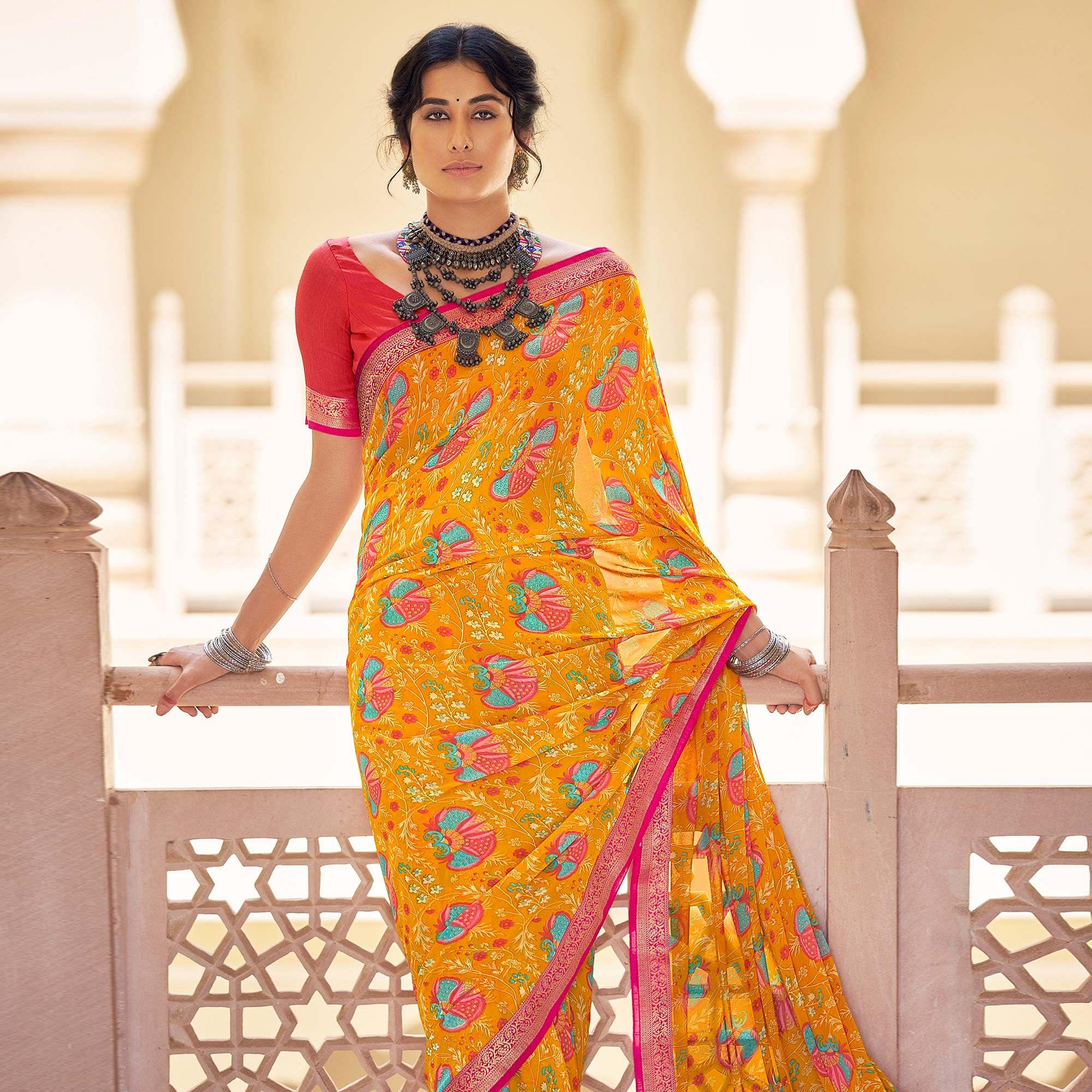 Bhagalpuri Saree - Buy Latest Bhagalpuri Silk Sarees Online at Best Price -  Peachmode