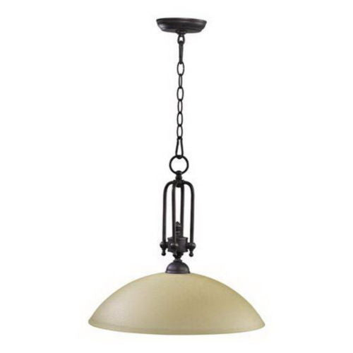 Quorum International 6999-18-44 Wingate Collection One Light Pendant in Toasted Sienna Finish