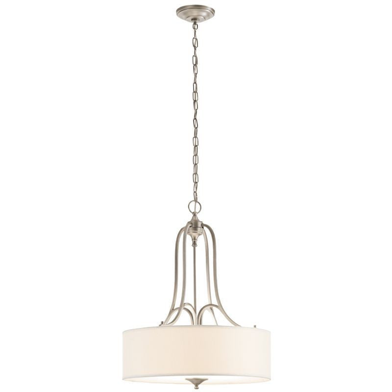 Aztec 34967 by Kichler Lighting Townsend Collection Four Light Hanging Pendant Chandelier in Antique Pewter Finish