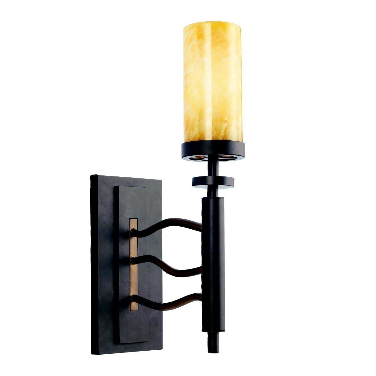 Kichler Lighting 45186OZ One Light Millry Collection Wall Sconce in Olde Bronze Finish