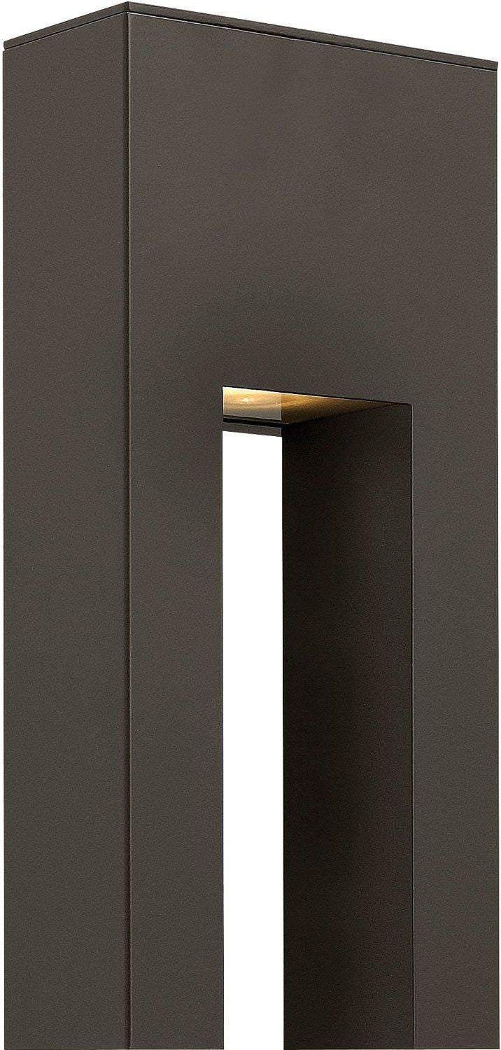 Hinkley Lighting 1642 BZ Atlantis Collection One Light Exterior Outdoor Wall Lantern in Bronze Finish