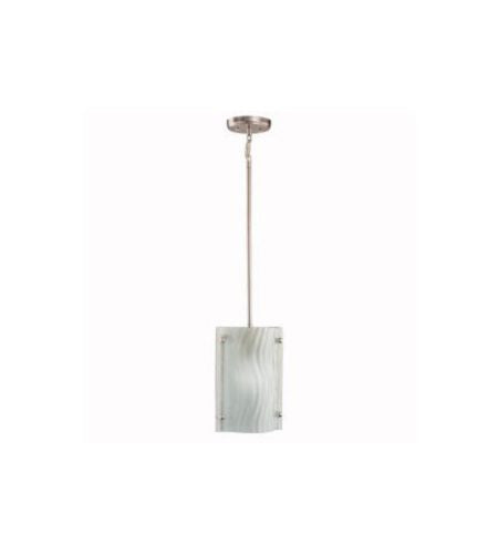 Kichler Lighting 3363 NI Farren Collection One Light Hanging Mini Pendant in Brushed Nickel Finish