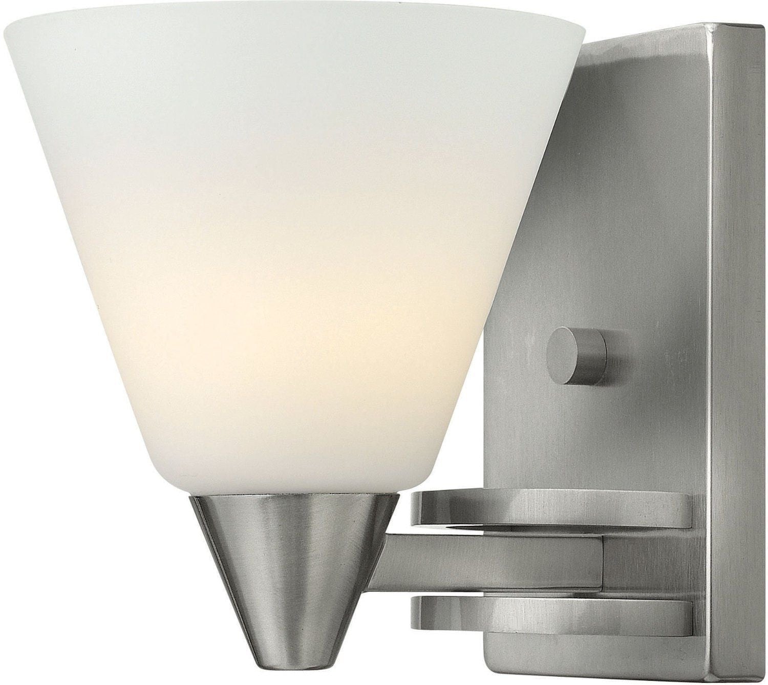 Hinkley Lighting 3660 BN Dillon Collection One Light Wall Sconce in Brushed Nickel Finish