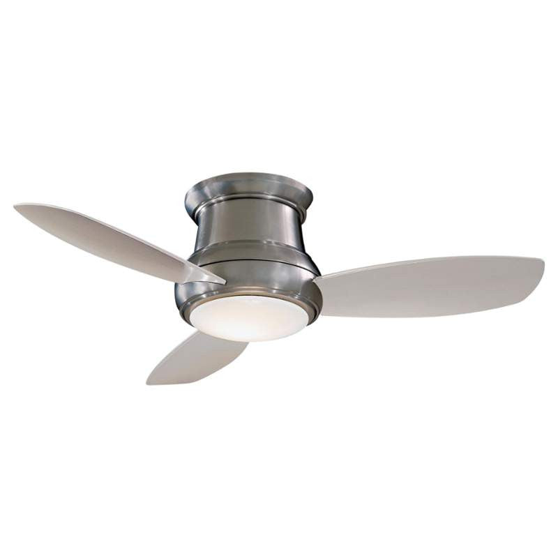 Minka Aire Special Order F519l Bn Concept Ii 52 Ceiling Fan In Brushed Nickel Finish