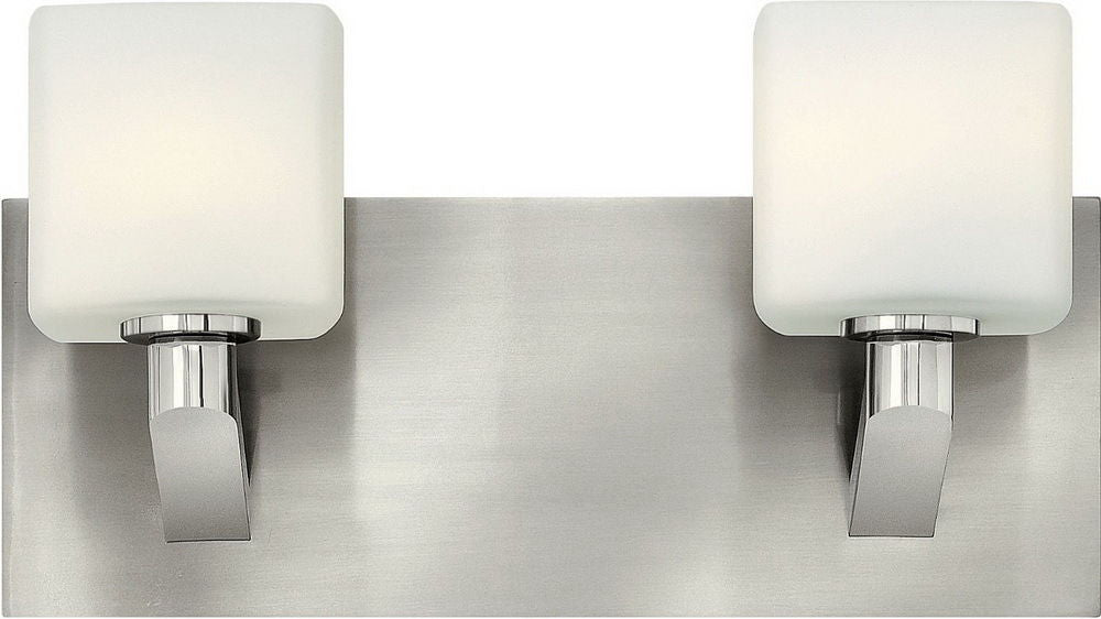Hinkley Lighting 54682BN Sophie Collection Two Light Bath Wall Mount in Brushed Nickel Finish