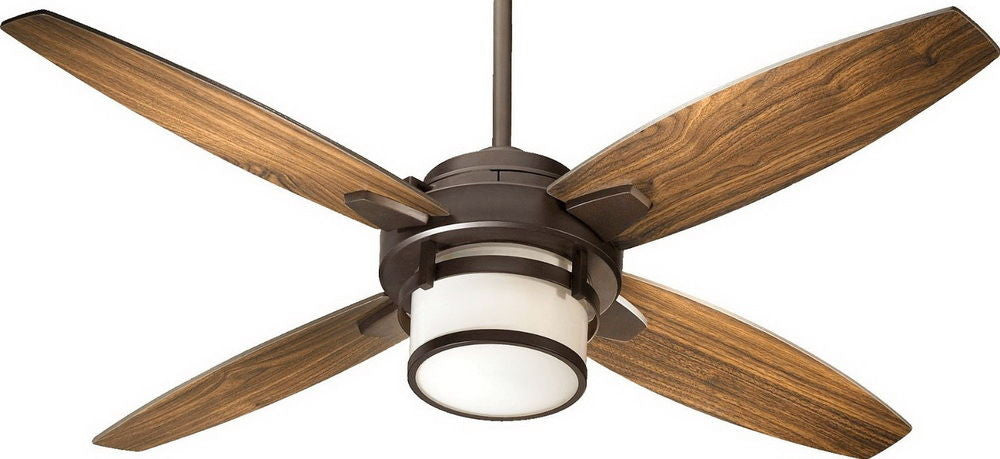 Quorum International 58524 86 Alta Collection 52 Ceiling Fan In Oiled Bronze Finish