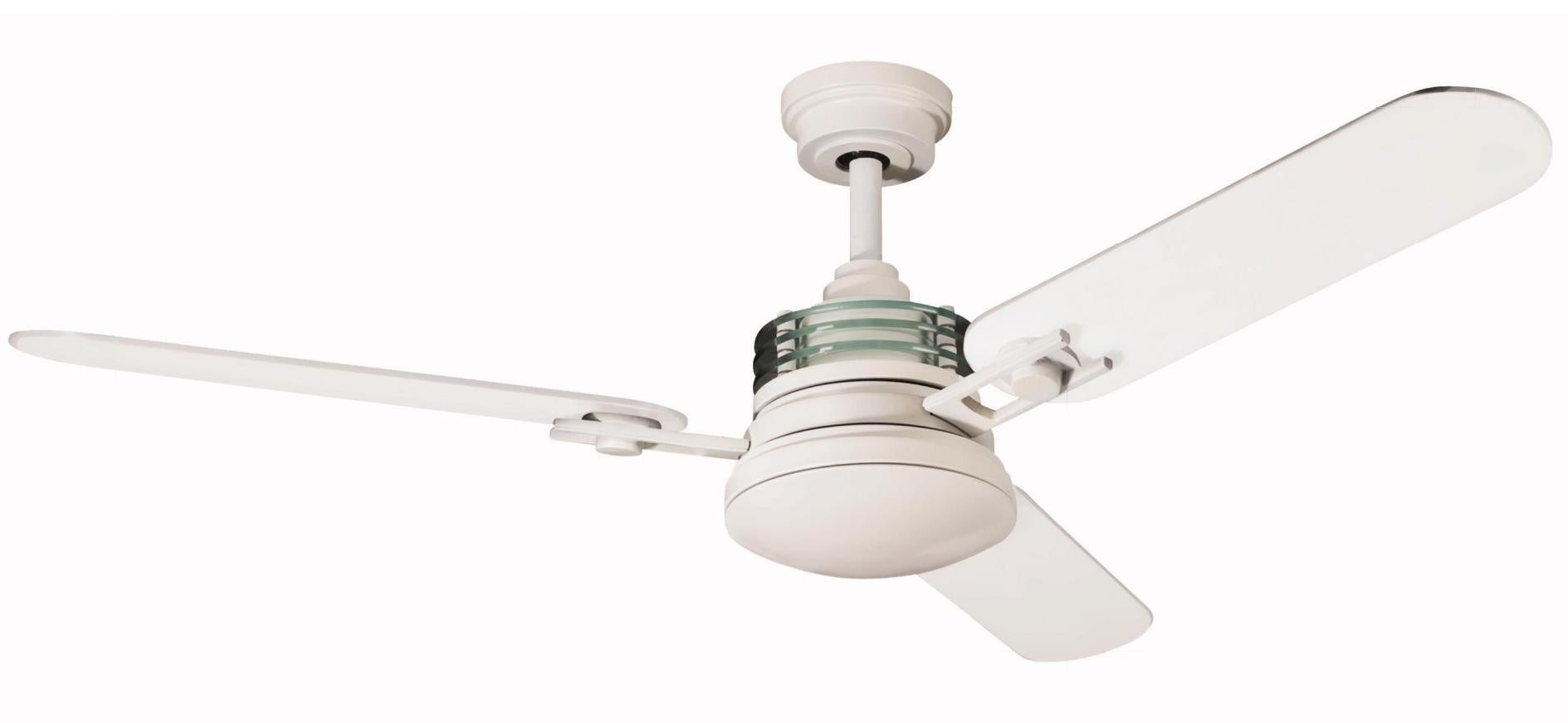 Kichler Lighting 300009 SNW Structures Ceiling Fan in Satin Natural White Finish
