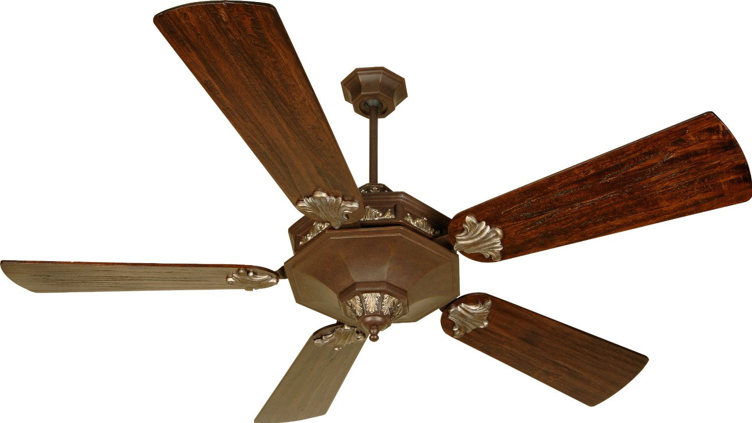 Craftmade BE60AGVM-B552P-WB6 Beaumont Model Ceiling Fan in Aged Bronze Vintage Madera Finish