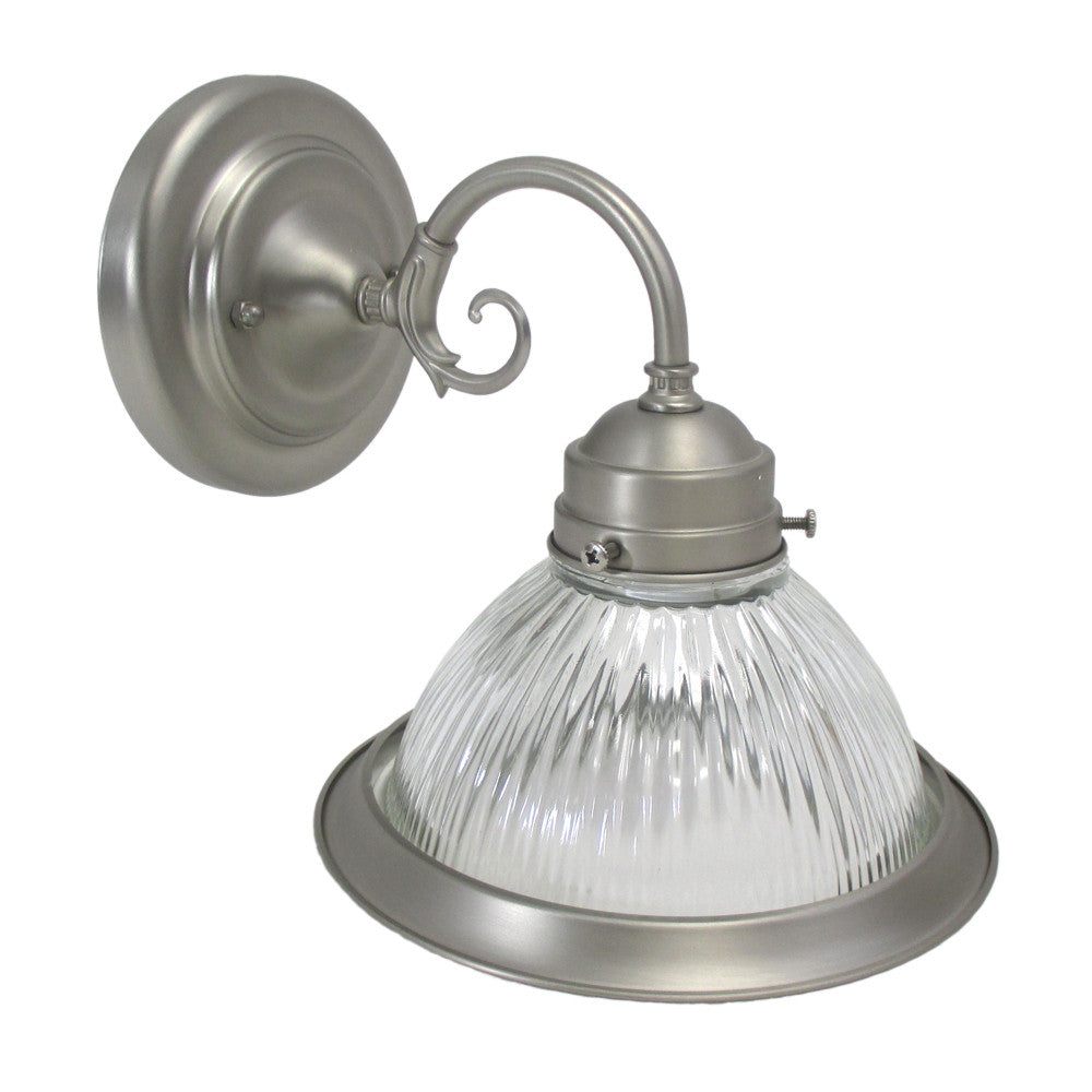 Epiphany Lighting 103032 SL One Light Wall Sconce in Painted Silver Finish