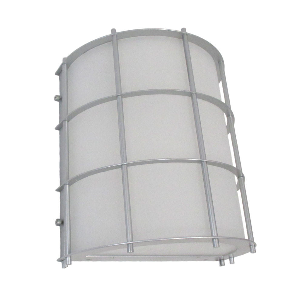 Epiphany Lighting 103513 BN - EB138-13 One Light Energy Efficient Fluorescent Indoor Outdoor Wall Mount in Brushed Nickel Finish