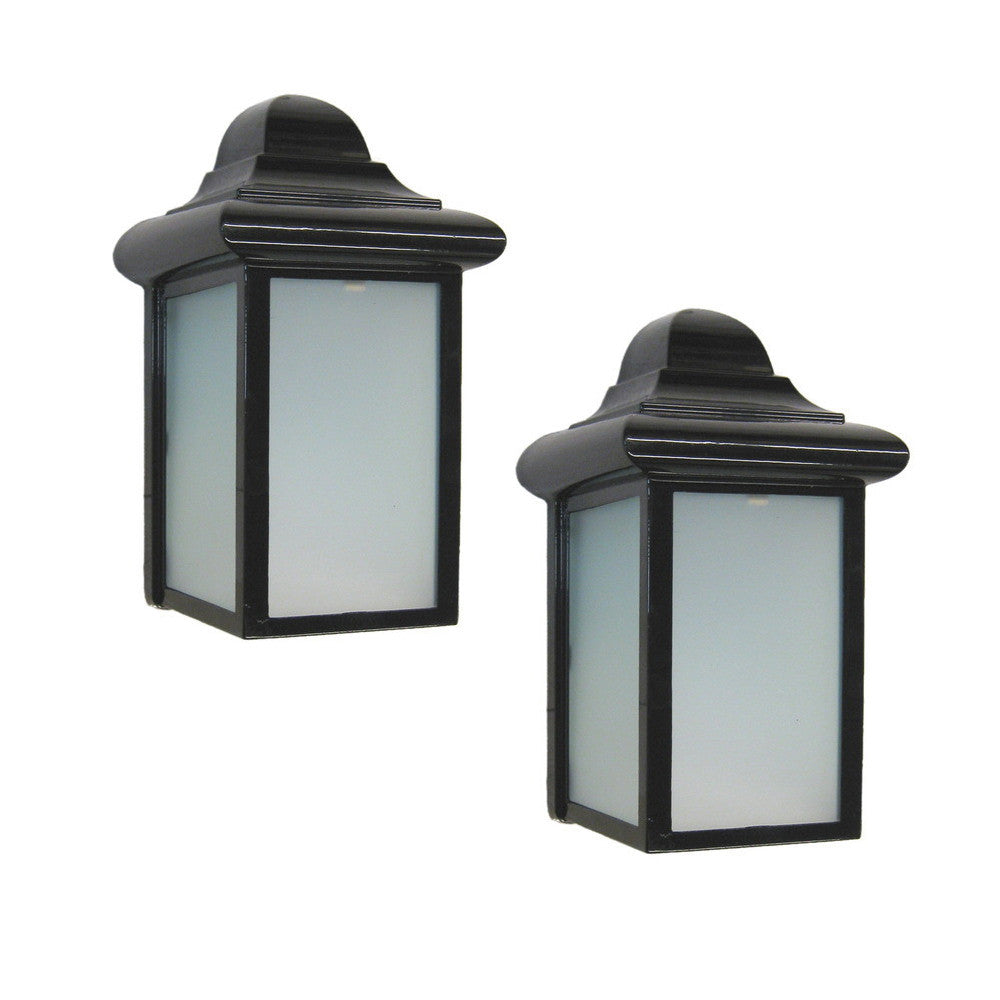 Epiphany Lighting 104314 BK-2PAK One Light Outdoor Wall Mount Exterior in Black Finish