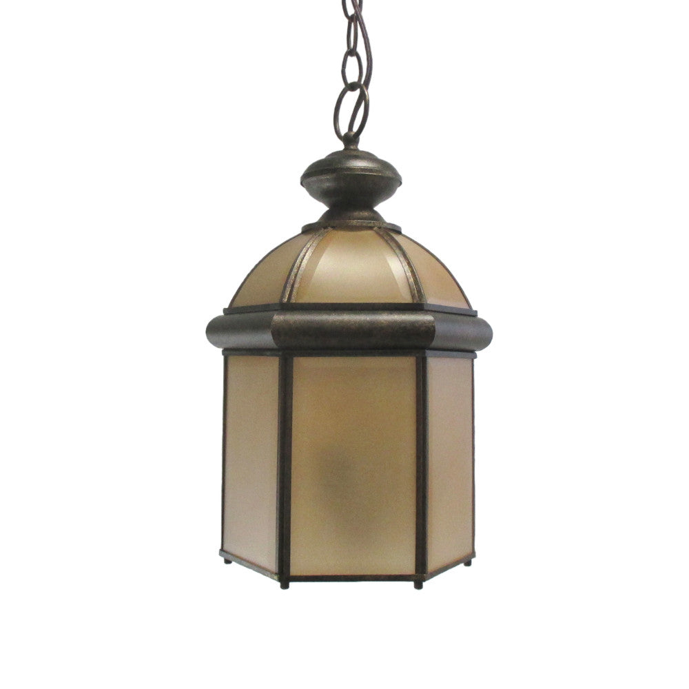Vaxcel Lighting OD7916 NB Outdoor Exterior Hanging Lantern in Noble Bronze Finish