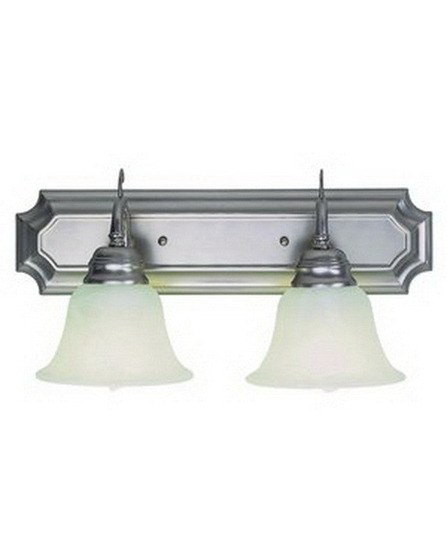 Trans Globe Lighting PL2622 BN Two Light Energy Efficient Fluorescent Bath Vanity Wall Fixture in Brushed Nickel Finish