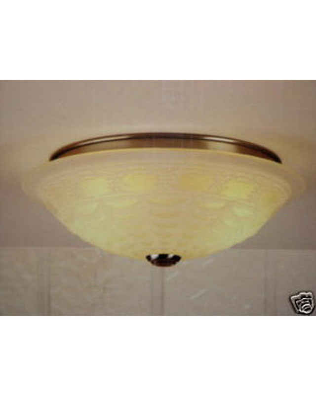 Trans Globe Lighting 11792949 Two Light Flush Ceiling Mount in Brushed Nickel Finish