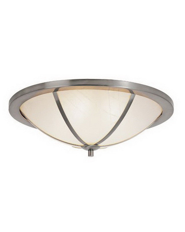 Trans Globe Lighting 10121 BN Six Light Flush Ceiling Mount in Brushed Nickel Finish