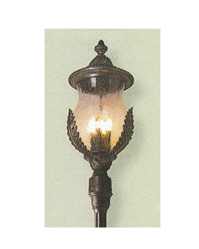 Kalco Lighting 9053 FE Four Light Outdoor Exterior Post Lantern in Feldspar Finish