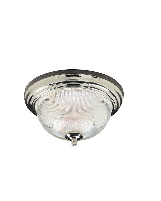 Trans Globe Lighting 13411 WH Two Light Flushmount in White Finish