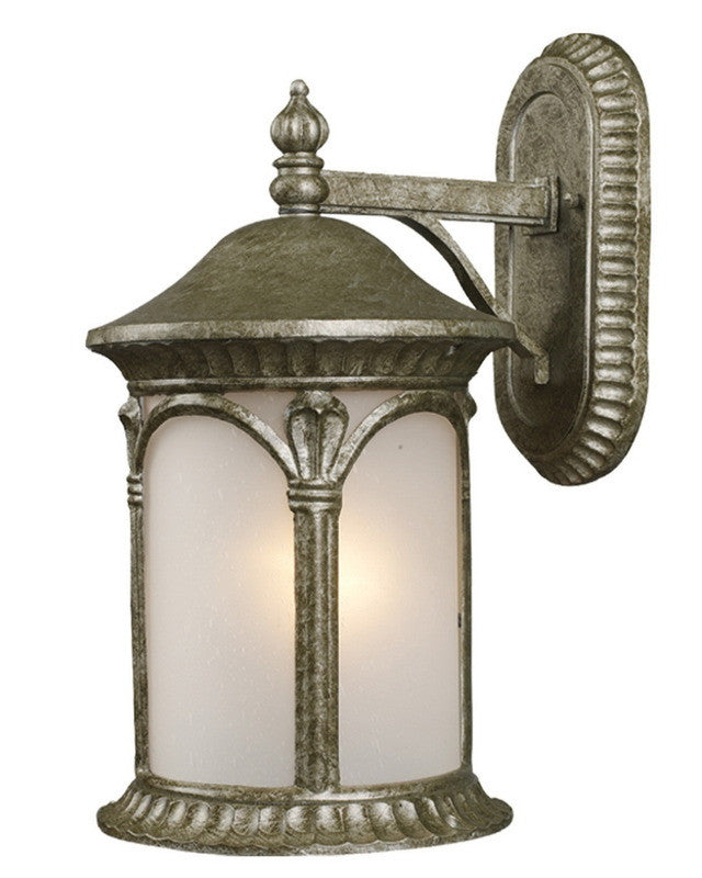 Z-Lite Lighting 2021M-AS One Light Outdoor Exterior Wall Mount in Antique Silver Finish