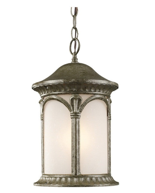 Z-Lite Lighting 2021CH-AS One Light Outdoor Exterior Hanging Mount in Antique Silver Finish