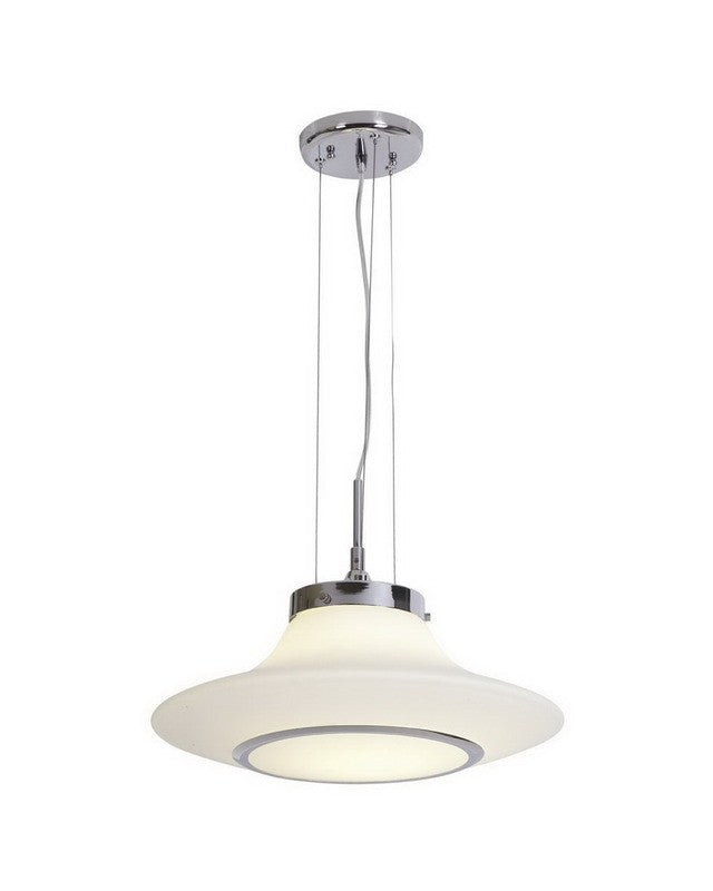 Access Lighting 20675 CHOPL One Light Hanging Pendant Chandelier in Polished Chrome Finish