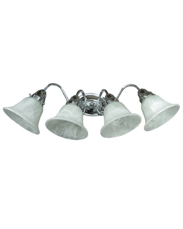 Epiphany Lighting 106034 CH-252 Four Light Bath Wall Fixture in Polished Chrome Finish