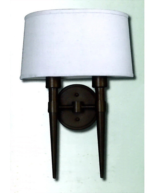 Epiphany Lighting 103452 ORB TCC Two Light Wall Sconce in Oil Rubbed Bronze Finish
