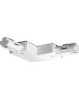 Satco TP146 WH Track L Connector in White Finish