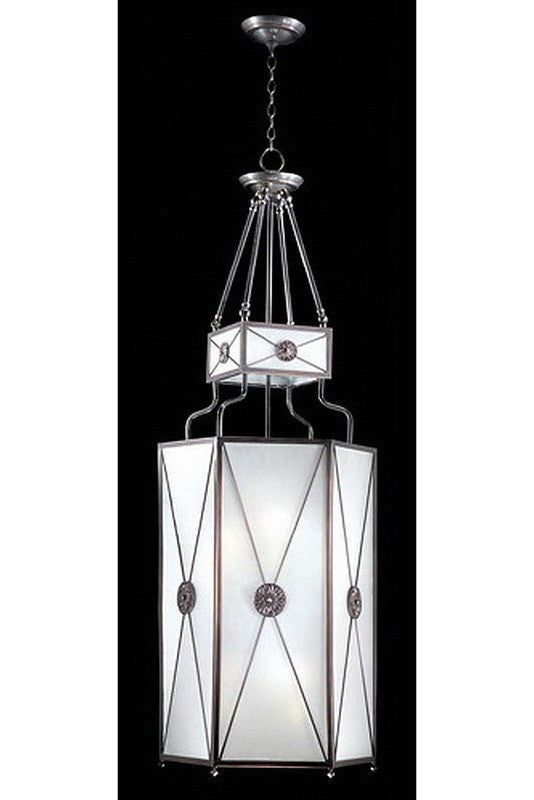 Stylicon by Thomas Lighting AE3305-CBZ Chicago School Collection 6 Light Lantern Chandelier/Pendant in Classic Bronze Finish