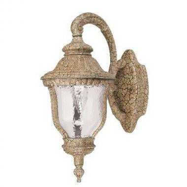 Leadco Lighting 0252 AU One Light Exterior Outdoor Wall Fixture in Antique Umber Finish