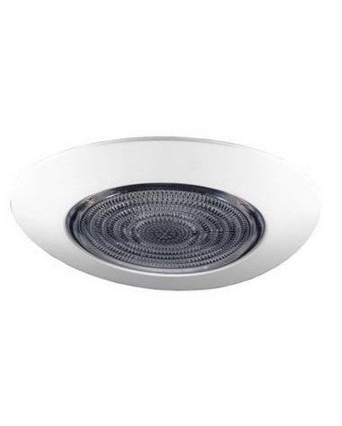 Epiphany 400220 WH Six Inch Fresnel Recessed Can Shower Trims that Works with HALO