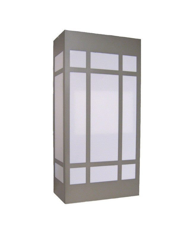 Epiphany Lighting 103530 BN - EB138-26 Two Light 24" Energy Efficient Fluorescent Indoor Outdoor Wall Mount in Brushed Nickel Finish