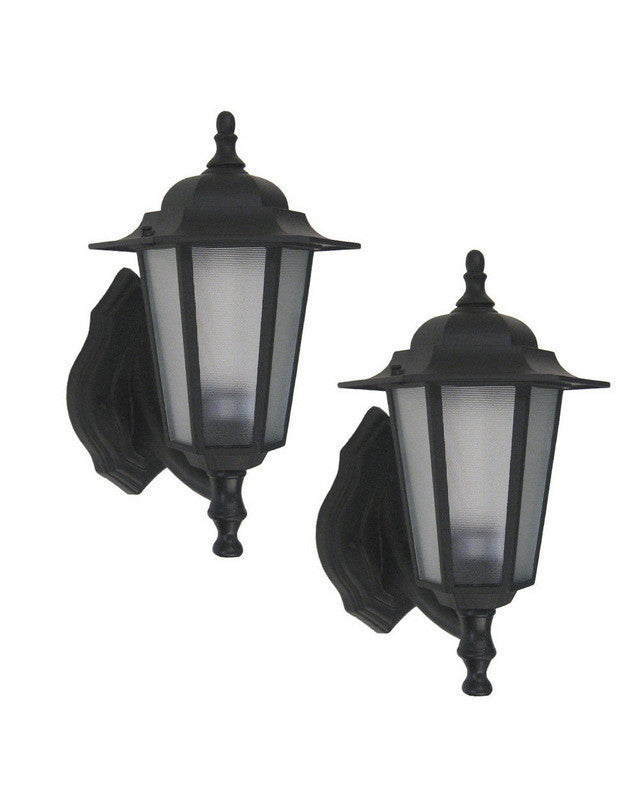 Epiphany Lighting 104277 BK - 6088 TWO PACK One Light Cast Aluminum Outdoor Exterior Wall Mount in Black Finish