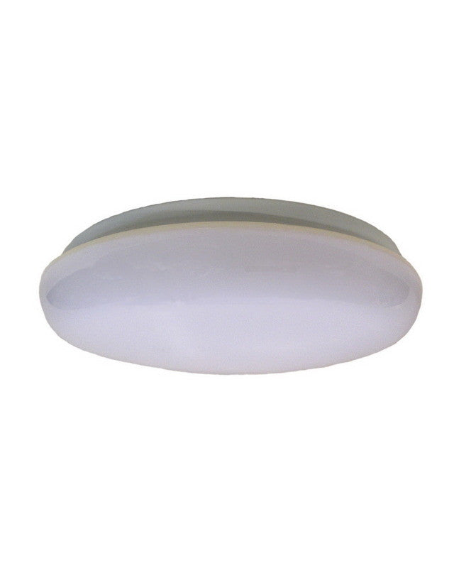 Rainbow Lighting TFC2232RS-LP Two Light Energy Efficient Fluorescent Flush Ceiling Mount in White Finish