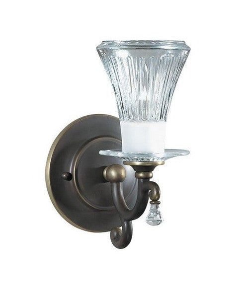 Kichler LIghting 37096 One Light Wall Sconce in Olde Bronze Finish