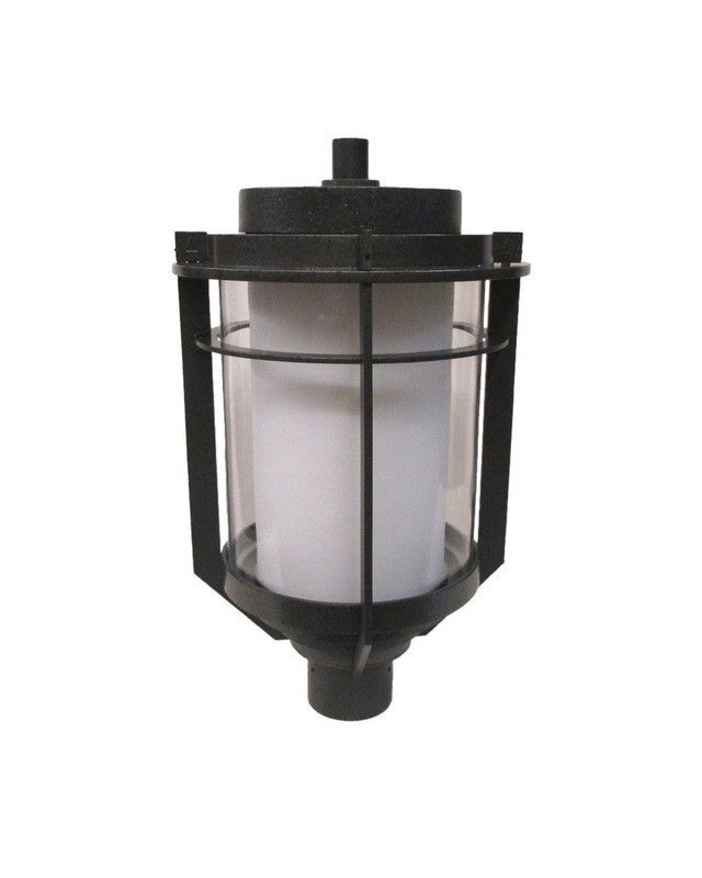Kalco Lighting 9478IR One Light Exterior Outdoor Post Lantern in Iron Finish
