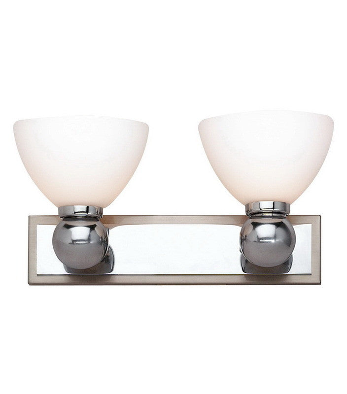 Forecast Lighting F4435-35 Two Light Bath Wall Fixture in Polished Chrome Finish